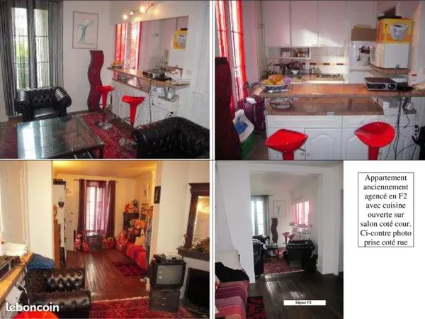 Appartement 2/3 pièces 50,78m² cave 319.000