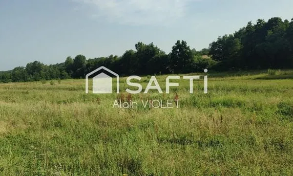 Terrain 725 m² viabilisé