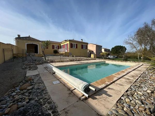 Maison familiale avec piscine, au calme absolu, en fond d'impasse