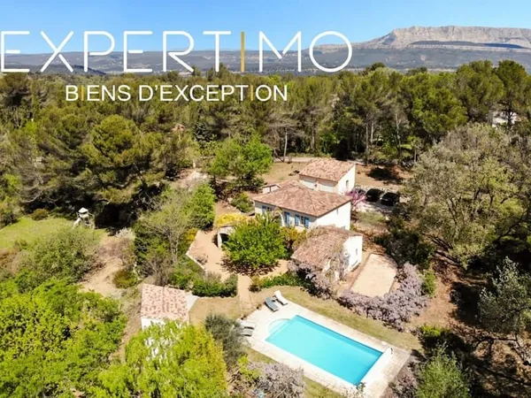 Fuveau Bastide d'exception 5 chambres Domaine privé d'1 hectare Calme absolu