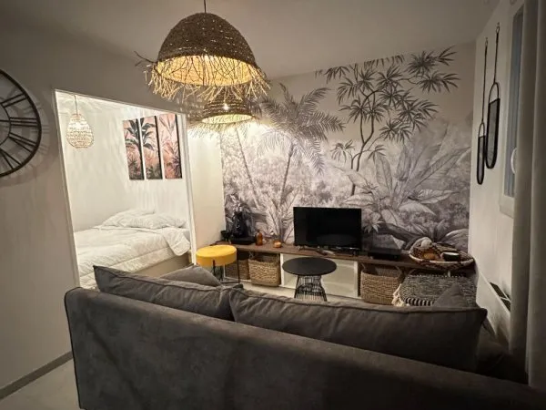Appartement meublé Caudebec Les Elbeuf 1 pièce Réf BOCE-RDC-D