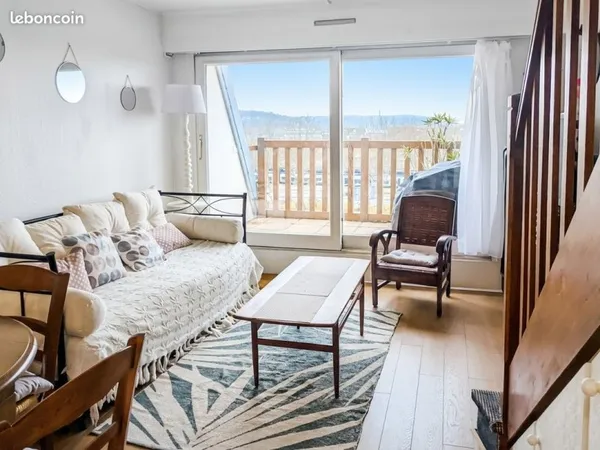 🏖️ Duplex lumineux à Trouville - Vue sur Deauville et aperçu mer