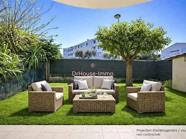 T2 avec Rez-de-Jardin de 70m² Le Cannet (06110) Idéal Premier Achat ou Investissement