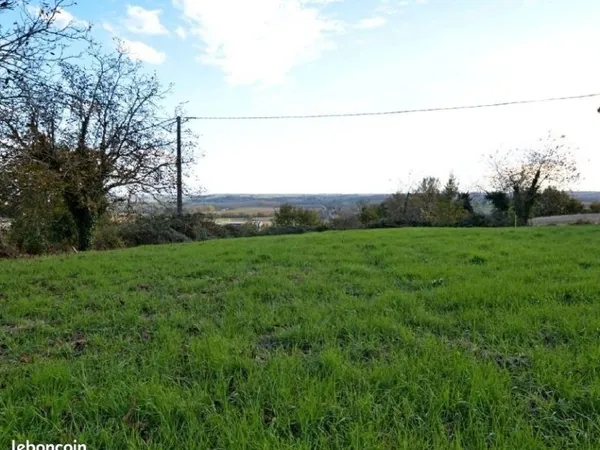 Terrain 1 000 m² Auriac Sur Dropt