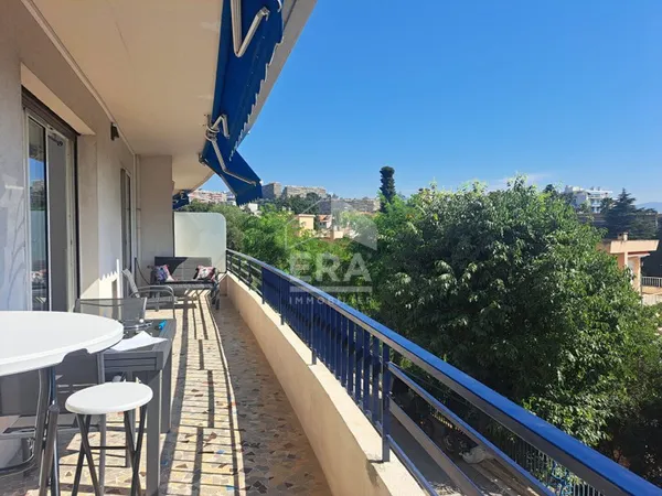 NICE OUEST F2 63 M2 TERRASSE VUE MER PROCHE PLAGE PKG