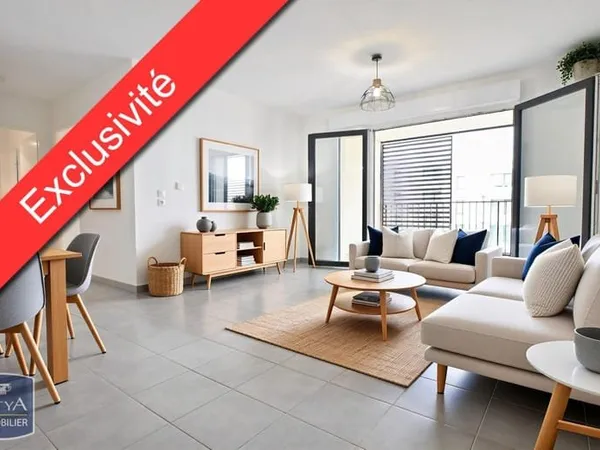 Appartement 3 pièces 63 m²