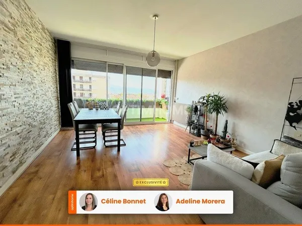 Appartement 107m2 + cave + place de parking