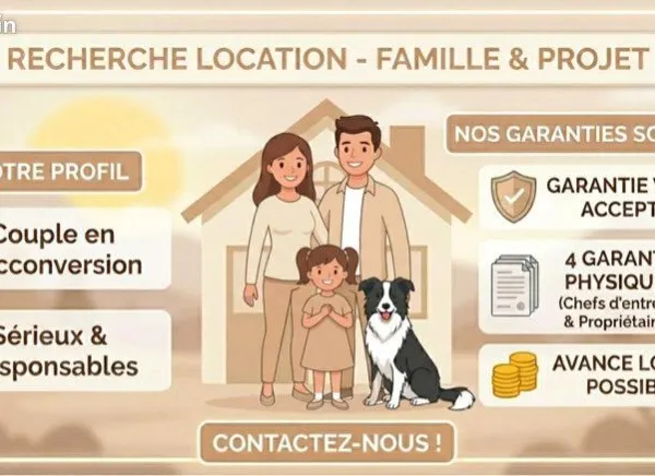 Petite famille (et super toutou) cherche son futur nid douillet ☀️