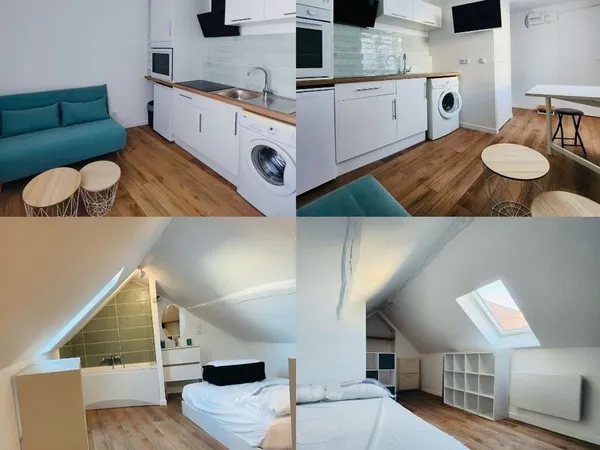 Studio 1 pièce 14 m²