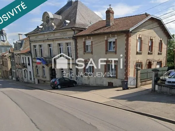 En exclusivité à Varennes-en-Argonne, maison 5 pièces.