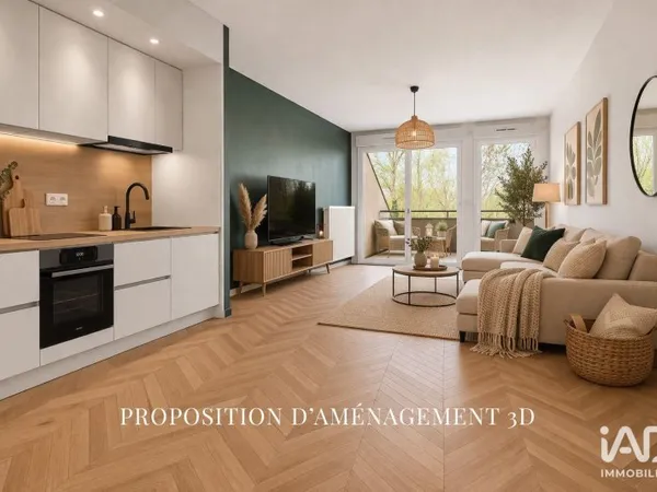 Appartement 3 pièces 69 m²