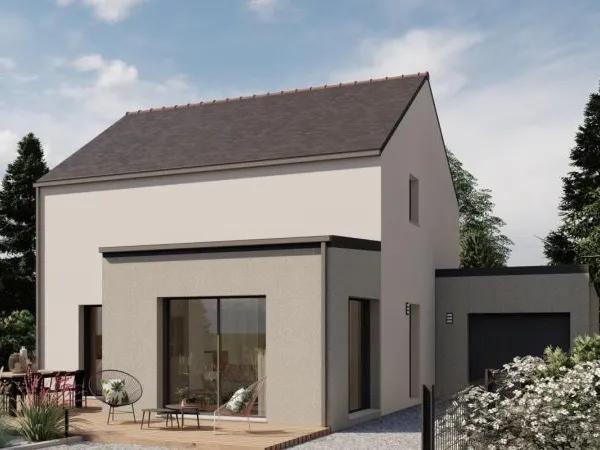Terrain + maison 105 m²