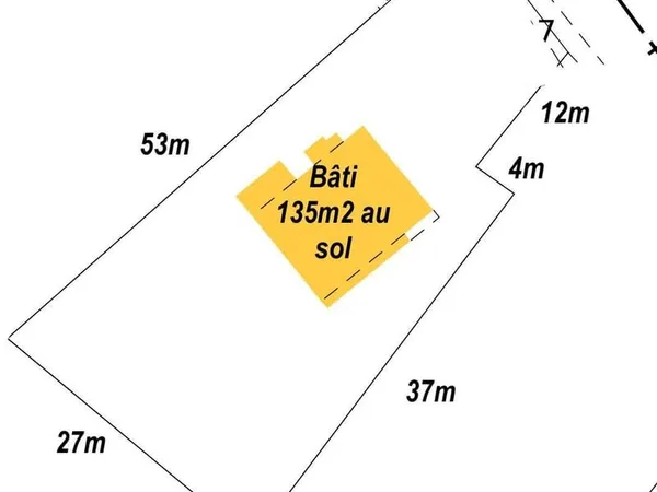 Terrain 1089 m²