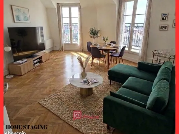 Appartement 2 pièces 43 m²