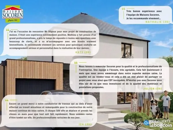 Terrain 314 m² Val D Ize