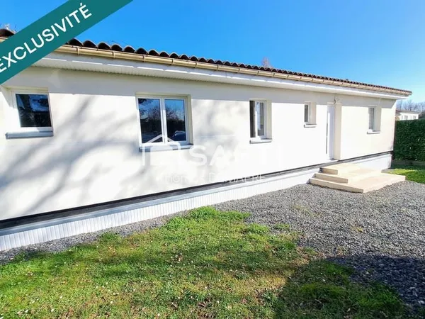 Maison récente de 95 m² 2 chambres classée A !