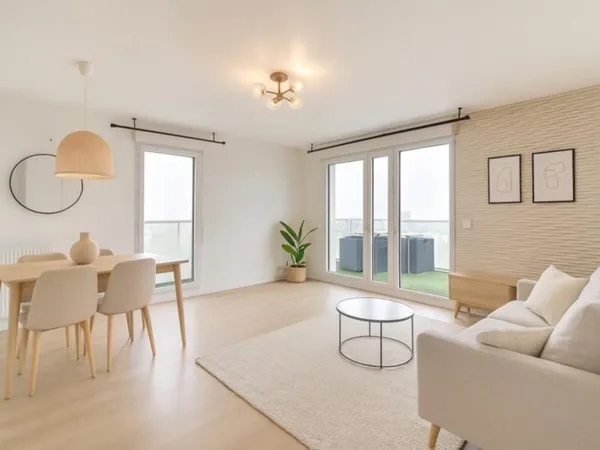 Appartement 4 pièces – 80 m² – Terrasse avec vue sur Paris – Asnières-sur-Seine (2019)