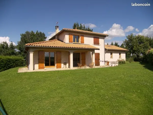 Villa 5 pièces hauteurs de Chaponnay