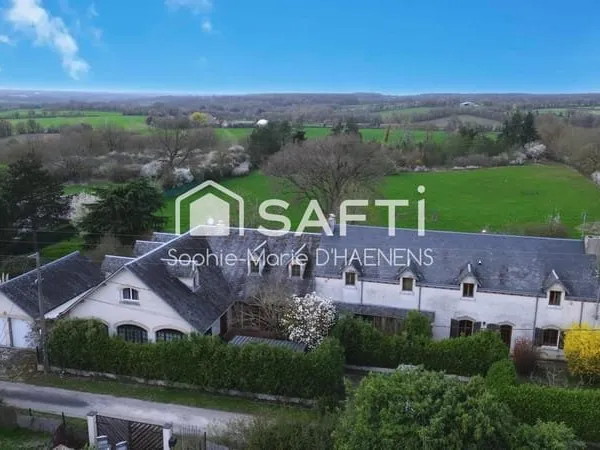 Belle propriété avec grand terrain