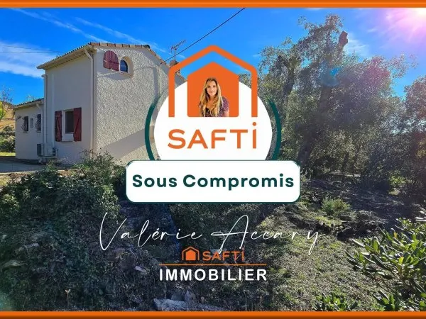Sainte-Anastasie-sur-Issole : Villa individuelle de 54 m² sur un terrain de 885 m², 2 chambres, véra