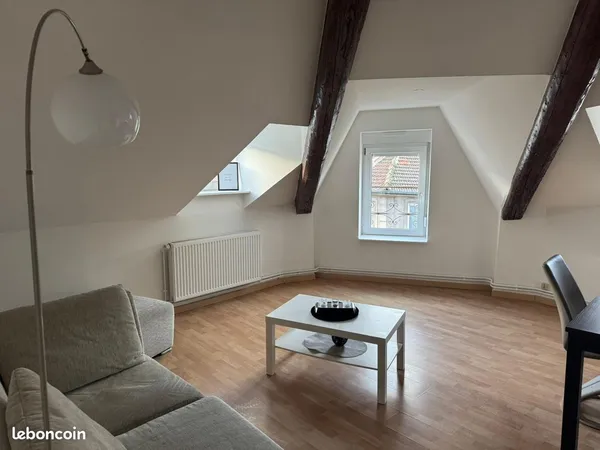 F3 meublé 3eme etage sous mezzanine haute