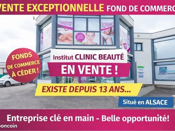 Fonds de commerce centre esthétique & technologique - Haut-Rhin