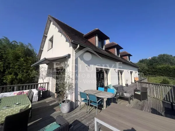 Trouville - Maison contemporaine avec terrasse sud/ouest et vue