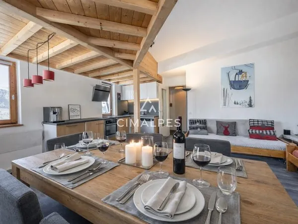 Appartement 2 pièces avec mezzanine - La Tania