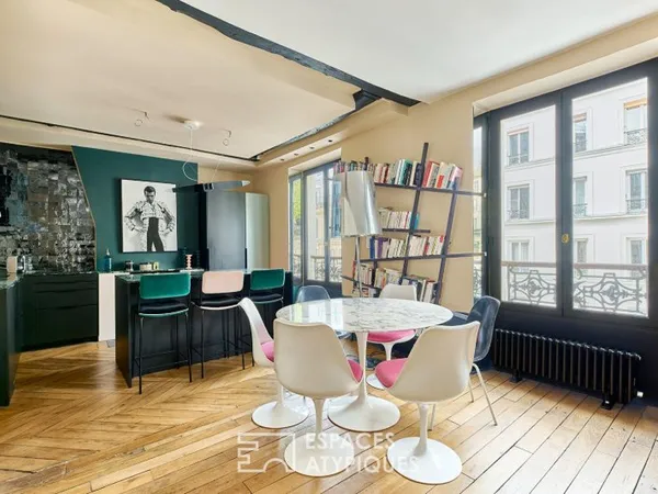 Rénovation d'architecte d'intérieur au coeur des Abbesses