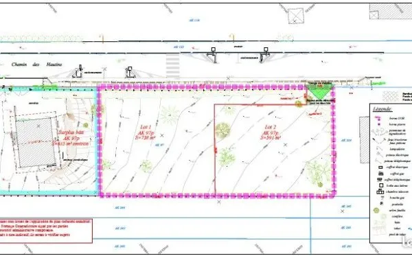 Prevessin Moens - terrain à bâtir - 591m² - viabilisé