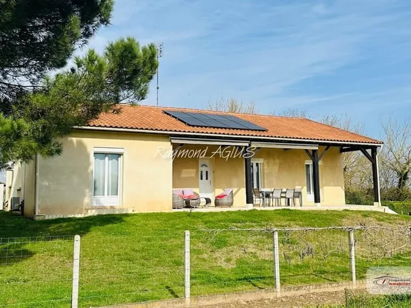 Exceptionnelle maison de plain-pied avec 4 chambres et vue s
