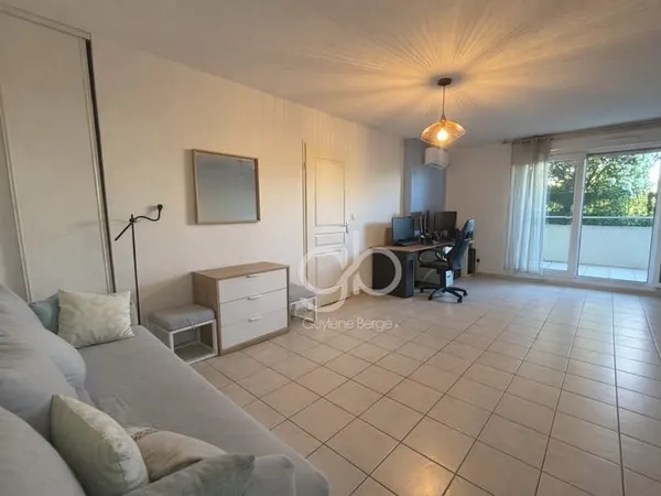 Appartement T2 49,75 m2 avec grande terrasse Montpellier Tournezy
