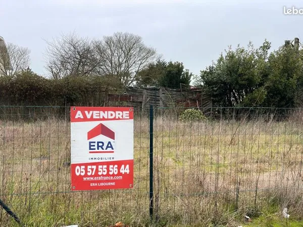 Terrain 168 m² LIBOURNE