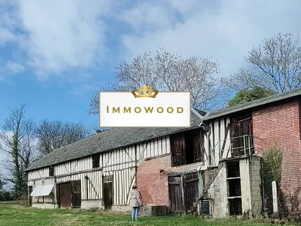 IMMOWOOD NORMANDIE à BLANGY LE CHATEAU, ENSEMBLE IMMOBILIER DE 5 BATIMENTS de 540 m²NORMAND SUR 2.2 