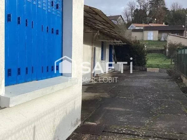 jolie maison sur la commune de Mussidan avec fort potentiel pour un investissement ou projet familia