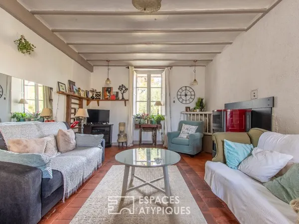 Maison de village raffinée et intimiste