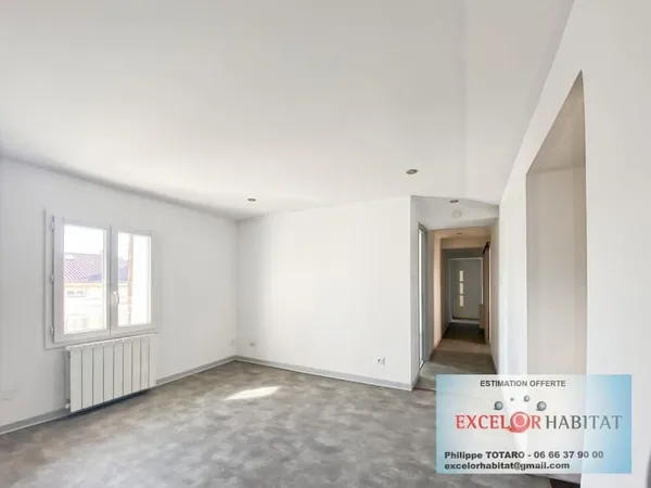 Appartement rénové 3 piéces 2 chambres 49 m² - prêt à vivre
