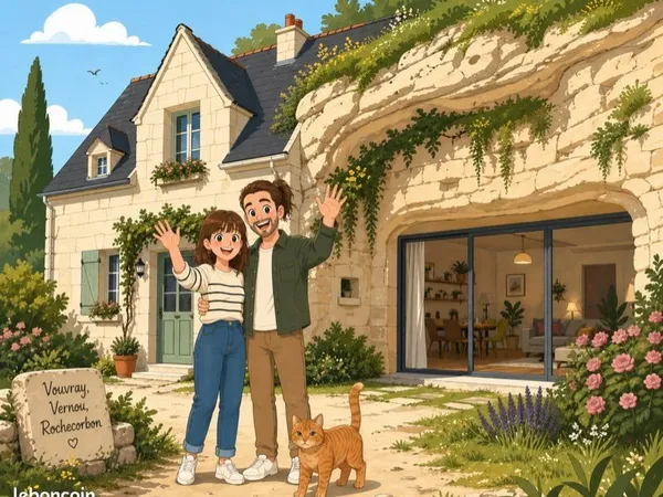 (rocheco/vouvray/vernou) : locataires sérieux cherchent maison