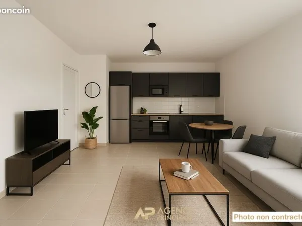 Appartement 2 pièces 44 m²