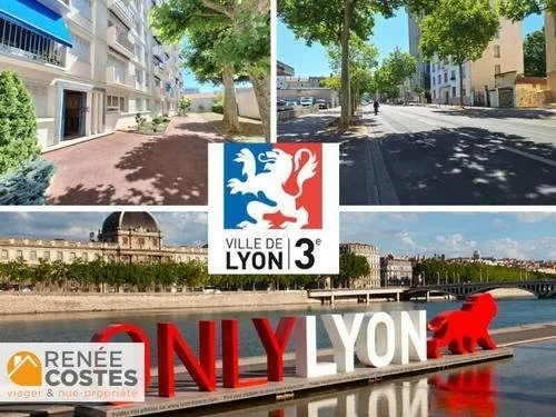 Vente en nue propriété - F78-H80 ans - LYON (69003)