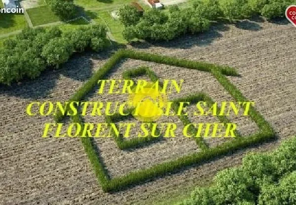 Terrain 826 m² Charost