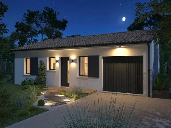 Maison 60 m² Bourg
