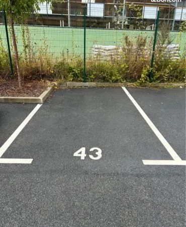 Place de parking sécurisée
