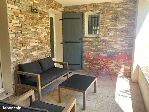 Studio 1 personne Rez de jardin