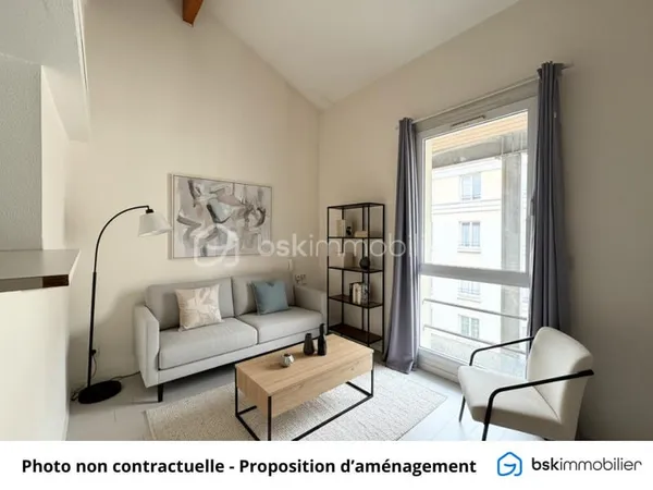 Charmant studio avec mezzanine - Dernier étage - Coeur de Bussy-Saint-Georges