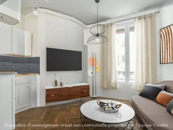 Appartement 1 pièce 14 m²
