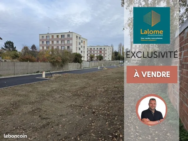 Terrain 244 m² Mantes-la-Ville