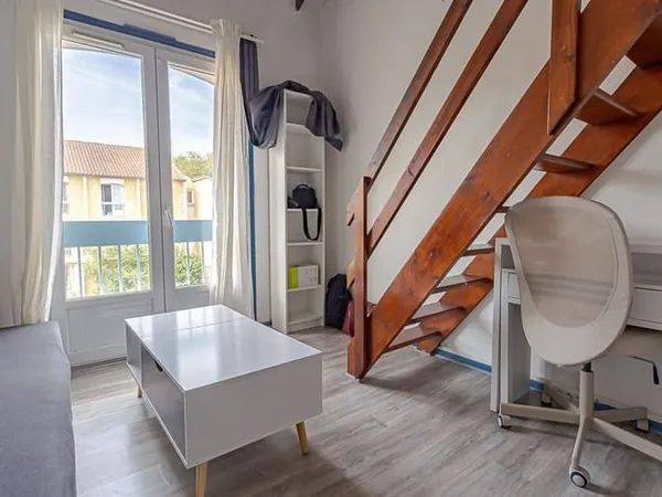 Studio 2 pièces 21 m²