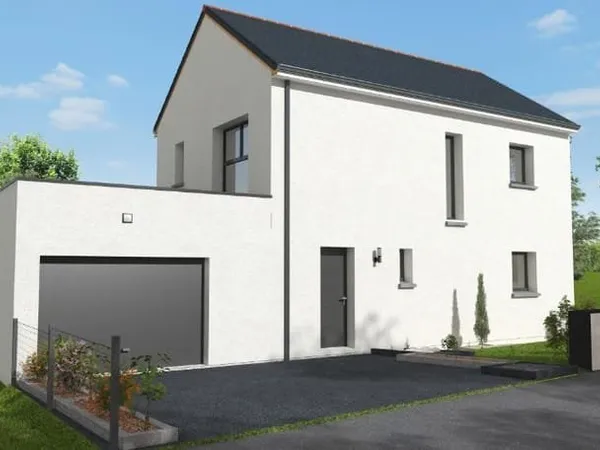 Projet de construction d'une maison 125 m² avec terrain à LOCMINE (56)