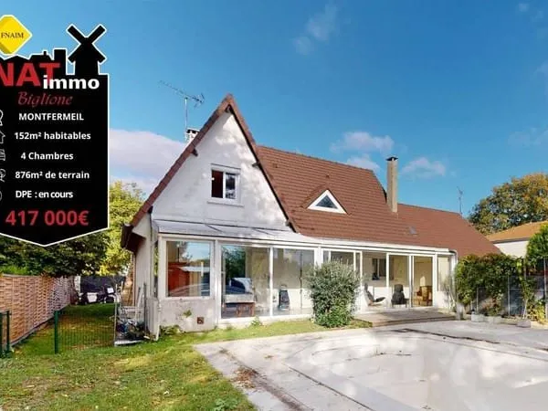 Maison 5 pièces 152 m²
